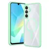 Funda magnética híbrida de TPU y PC para Samsung A16 A26 A36 A56 A57 Antigolpes al por mayor personalizada Transparente Cubierta para teléfono móvil