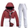Nuevo traje de esquí de snowboard para hombre y mujer, cálido y grueso, estilo coreano, pantalones de esquí