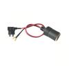 Fabricante Venta al por mayor Enchufe de encendedor de cigarrillos para coche para quitar Cable de conversión de electrodomésticos Encendedor de cigarrillos para quitar Cable de seguro eléctrico