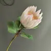 Decoração de Casa Flores Artificiais Flores Falsas Decoração Protea-rei Hotel Casamento Decoração de Paisagem Flores Adereços de Fotografia Atacado