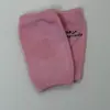 Meias de algodão atoalhado para bebês, com estampas de primavera e outono, cotoveleiras, joelheiras para bebês que estão começando a engatinhar, joelheiras para recém-nascidos, joelheiras com carinhas sorridentes.
