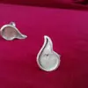 Joyería Artesanal Étnica Miao de Guizhou Accesorios de Bordado Miao Base para Anillo de Plata Miao DIY Montura para Incrustar Piezas Bordadas Base para Anillo