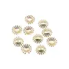 Atacado do Fabricante Liga Multi-Modelo Flor Pequena Espaçador 6mm Contas Espaçador Pérola Acessórios de Contas para Pulseira