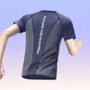 Camiseta Masculina de Manga Curta Secagem Rápida para Fitness, Top Esportivo para Treinamento de Basquete, Roupa Profissional de Corrida de Seda Gelada de Verão