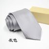 Corbata formal de negocios para hombre, corbata de boda, accesorios para traje, hilo de poliéster, tipo flecha, al por mayor