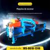 Máquina de RebarbarTotalmente Automática Máquina de Escova Dupla para Rebarbar Tubos Redondos e Quadrados, Máquina de Escova de Aço para Barras Redondas