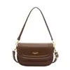Bolso de Silla de Montar de Alta Gama Estilo Coreano para Mujer Otoño/Invierno 2026 Nuevo de Moda Textura Cruzado Elegante Versátil para Viajes Diarios Bolso de un Solo Hombro