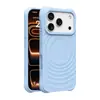 Adecuado para Apple 17Promax Funda de Teléfono Magnética Líquida con Forma de Ola Iphone16 Simple Silicona 15/14 Protección