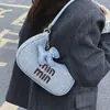 Bolso de Moda para Mujer Primavera Nicho Nuevo Tendencia Personalidad Bolso de Hombro 2025 Elegante Calle Tendencia Bolso de Media Luna