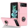 Adecuado para Samsung Zflip7/ 40% de descuento Funda plegable para teléfono con anillo de diamante Galaxy Zflip5/4 Cubierta protectora anticaídas