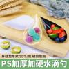 Cuchara Desechable Forma Gota de Agua Plástico Exhibidor de Pasteles Aperitivos Transparente Amazon Cuchara para Postre en Stock Estilo Sencillo