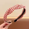 Diadema vintage de lunares plisada de ala ancha para mujer, casual y única, con un toque de alta gama, diadema versátil que hace que la cabeza se vea más alta y el rostro parezca más pequeño