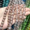 Novo 10mm contas luminosas de vidro popular multi-cor contas soltas diy mão- tecido pulseira jóias atacado