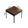 Nuevo Juego de Mesa Guandan Estilo Chino, Mesa de los Ocho Inmortales, Mesa Cuadrada de Ajedrez y Cartas de Madera Maciza con Sillas, Mesa Cuadrada para el Hogar, Mesa de Comedor