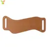 Bolsa de cintura externa em couro de boi para faca, bolsa de cintura EDC para faca dobrável borboleta, bolso de armazenamento na cintura, cinto, bainha de couro