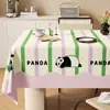 Toalha de Mesa Dopamina Impermeável à Prova de Óleo Lavável Luxuosa de Alta Qualidade Retangular para Mesa de Jantar Estilo Ins Toalha de Mesa de Café
