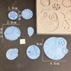 Serie Maquinaria de Engranajes Grandes Accesorios de Reloj Molde de Silicona para Modelado Decoración Doblez Pastel Chocolate Molde de Grado Alimenticio