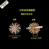 Novos Acessórios de Decoração para Sapatos com Strass, Fivelas de Sapato de Metal, Flores para Sapatos, Sandálias, Laços, Elementos Decorativos no Meio, Fivelas de Sapato Femininas