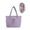 Nuevo Bolso de Mano de Moda para Mujer de Amazon, Bolso para Portátil, Bolso de Mano de Viaje con Cremallera, Bolso Acolchado