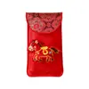 Bolsa de Sobre Rojo Año Nuevo de la Cabra 2027 para el Festival de Primavera, Billetera Creativa y Personalizada con Colgante para Niños para Dinero de la Suerte, Sobre Rojo de Año Nuevo