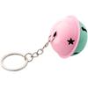 Colgante Llavero de Campana Bicolor Regalo Creativo Navidad DIY Accesorios para Bolsos de Campana de Metal Regalo Pequeño