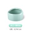 Tigela de comida para hamster tigela de cerâmica anti-tombo urso dourado especial tigela de porcelana tigela de alimentação suprimentos de paisagismo acessórios para gaiola de hamster