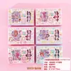 Caja de Pegatinas para Niños con 96 Pegatinas Pequeñas Transparentes de Mascota de Dibujos Animados Impermeables Pegatinas Decorativas para DIY Pegatinas de Material para Scrapbooking