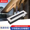 Luces Subterráneas LED, Luces de Piso Empotradas Impermeables para Exteriores, Luces Subterráneas Lineales Cuadradas para Caminos, Iluminación Empotrada para Peldaños y Escaleras