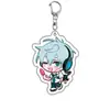 Alienstage Chaveiro Pingente de Acrílico Alien Luca para Mochilas Fofo DIY Presente Criativo