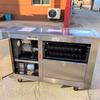 Máquina Totalmente Automática de Pão de Leite Quadrado Mil Camadas, Máquina Comercial de Pão de Leite Redondo para Cantina, Máquina de Pão de Leite de Aço Inoxidável com Rolo Duplo
