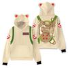 Sudadera de Cosplay de Cazafantasmas de Venta Caliente para Niños, Diseño Lindo de Orejas, Chaqueta Casual para Niños y Adultos