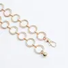 Joyería de Moda Transfronteriza Europea y Americana, Cadena para la Cintura de Empalme Circular Geométrico, Combinación con Falda, Accesorio de Cinturón Decorativo para Chica Popular, Sensación de Alta Gama