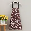 Nuevo Delantal Impermeable para Mujer, Adecuado para Cocinar en la Cocina del Hogar, Resistente al Aceite, Elegante, Duradero para Uso en Restaurante, Ropa de Trabajo para Adultos