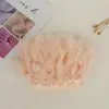 Directo de fábrica pieza de rasgar fuego tela de plumas accesorios hechos a mano diy ropa falda plumas decorativas venta al por mayor