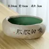 Macetas Cerámicas Creativas Inspiradas en Zen para Plantas Acuáticas, Macetas Hidropónicas Grandes, Recipientes para Lotos, Contenedores de Jardinería para el Hogar para Flores Frescas y Centella Asiática