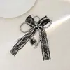 Chaveiro de Renda Doce e Fresco Estilo Coreano com Laço, Pingente de Pelúcia de Cereja em Formato de Coração, Enfeite Pendente com Estampa de Leopardo, Acessório de Nicho