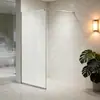 Hotel e B&B Engenharia Vidro Temperado Divisória Box de Banheiro Aço Inoxidável 304 Simples Porta de Tela para Box