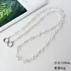 Corrente de Celular com Contas de Cristal em Forma de Gota d'Água, Corrente Longa Usável na Diagonal para Mulheres, Corrente de Celular, Corrente de Bolsa, Pingente de Cristal com Contas