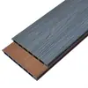 Valla de Madera Plástico Coextruida de Segunda Generación con Postes de Aleación de Aluminio, Valla para Villa, Valla de Madera Plástico para Jardín, Puerta de Valla, Cerramiento de Madera Plástico