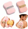 Bolsa para Guardar Jabón de Esponja, Bolsa de Baño de Lufa Exfoliante para Espuma Abundante, Almacenamiento de Jabón en Barra de Larga Duración y Exfoliante Corporal, Secado Rápido con Bucle para Colgar Reutilizable, Depurador de Baño para Uso Diario