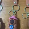 Figuritas de llavero de goma blanda de anime de dibujos animados, colgantes para mochila, accesorios para bolsos, pequeños adornos, al por mayor en stock para tiendas