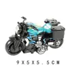 Juguetes de Modelo de Motocicleta de Aleación con Retroceso Transfronterizos Adornos de Escritorio Motocicleta Muñeca Clip Infantil Máquina de Juegos Regalos Venta al por Mayor