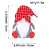 Disfraz de Duende Navideño Transfronterizo Set de Cuchillo y Tenedor de Fieltro Decoración de Escritorio Lindo Disfraz de Fiesta Hombre Mayor sin Rostro Bolsa para Cuchillo y Tenedor Vajilla