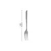 Tenedor de té de acero inoxidable 201, Tenedor de fruta para el hogar, Tenedor de postre para restaurante, Tenedor para pastel, Tenedor para aperitivos, Mini tenedor simple liso