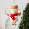 2026 Novo Ornamento Branco de Pinha de PC Decoração de Árvore de Natal DIY Pingente de Laço de Poodle