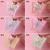 Horquilla de encaje bordado con mariposas de nicho de verano, elegante horquilla de flequillo con elegantes hadas, exquisitos accesorios para el cabello de alta gama, tocado