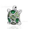 Panjia Panda Hipocampo Búho DIY Accesorios de Diamantes de Aleación con Cuentas Pulsera Adecuada Pulsera Infantil