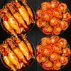 Conejo marino bebé picante con huevas, calamar listo para comer, mariscos enlatados, botanas de pulpo picante, guarniciones para comidas