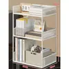 Estante Metálico para Documentos de Oficina Caja para Archivos Estante de Almacenamiento Multicapa Carpeta de Hierro Caja de Almacenamiento de Archivo Vertical Libro