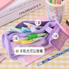 Estuche Japonés de Gran Capacidad al por Mayor para Niñas de Primaria, Caja de Papelería Linda y Atractiva, Estuche para Lápices, Bolsa de Papelería Nueva